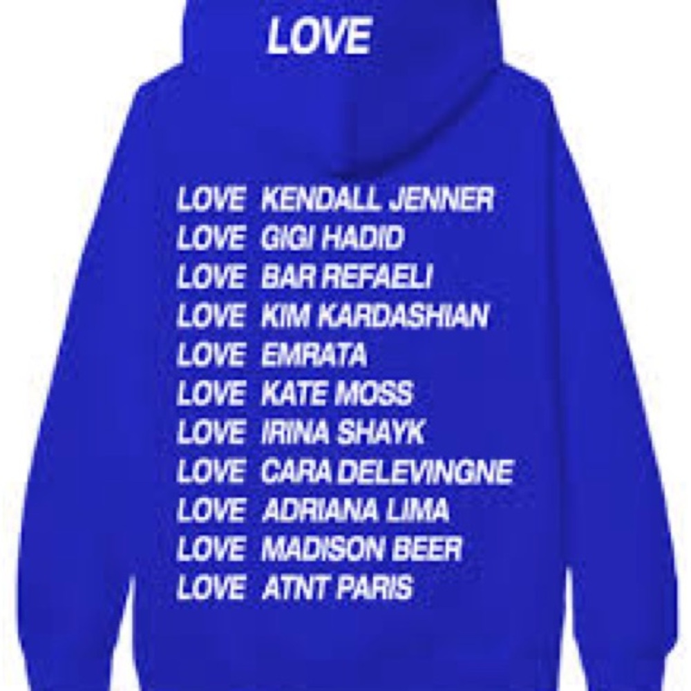 ATNT Paris “SWEAT CAPUCHE LOVE” hoodie